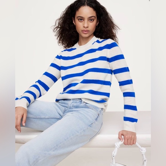 Banana Republic Lightweight Cashmere Crew-Neck Sweater NWT Small Quiet Luxury